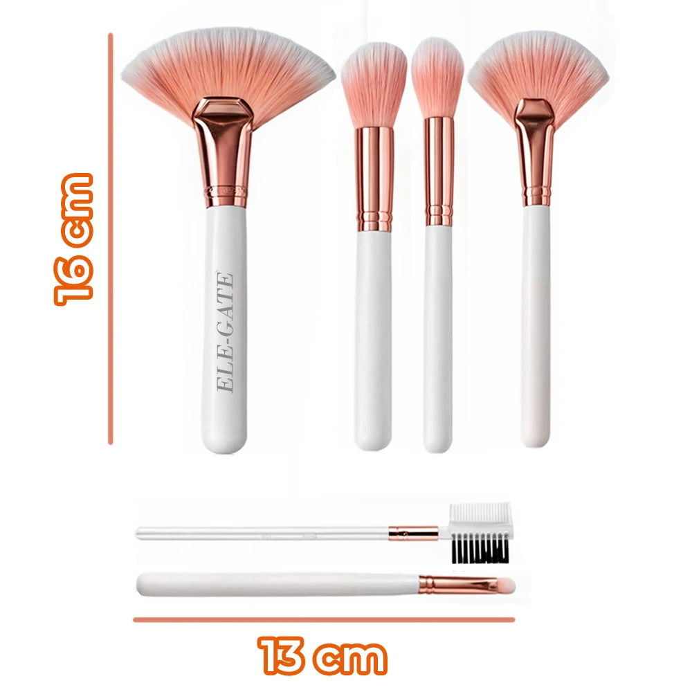 ELEGATE 8-Piece Synthetic Hair Makeup