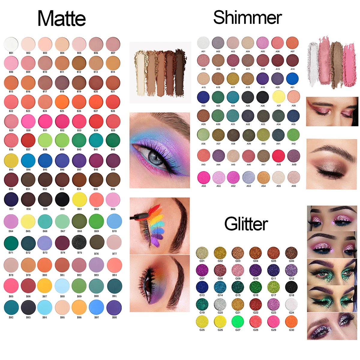 Makeup Halloween 9 colleur spécial saison