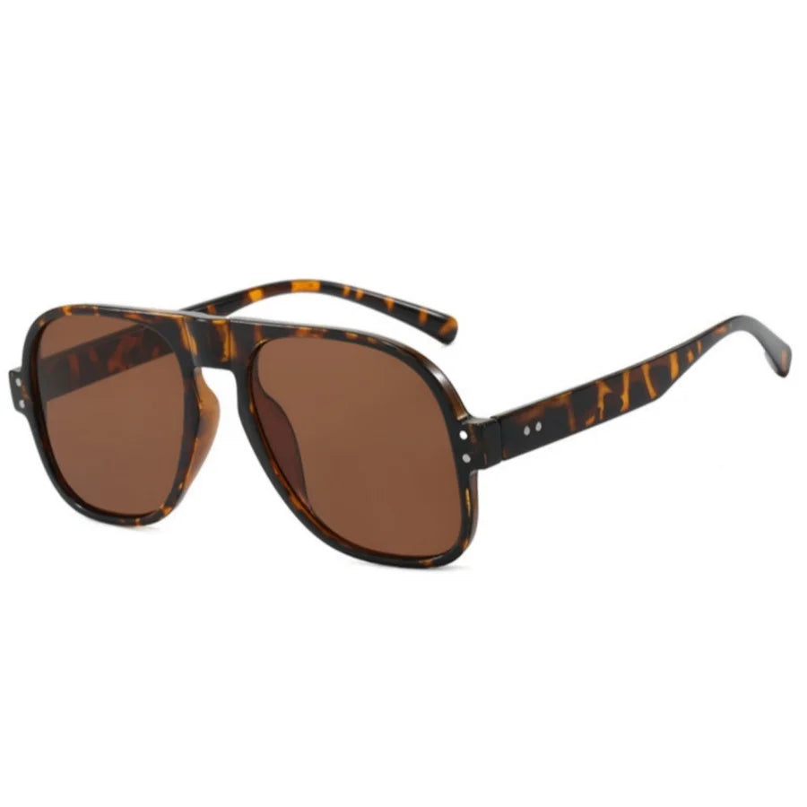 1PC Men’s Fashion Eyeglasses, New Model, Pilot Frame, Classic Business, Personalized, Trendy, Mature, Sturdy, Basic Style, Daily