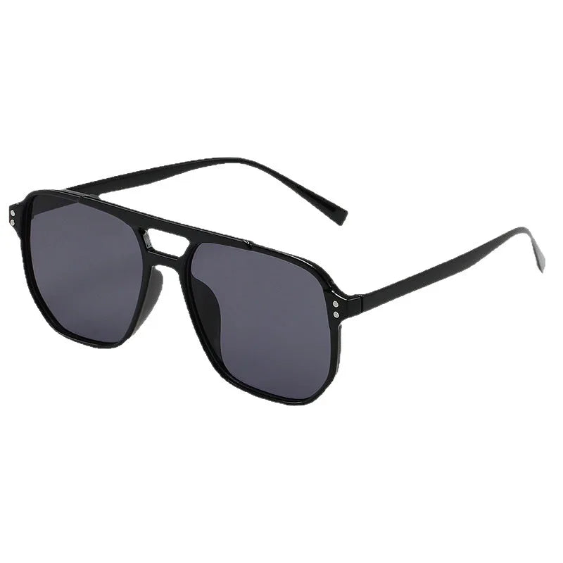 3Pcs Retro Colored Fashion Glasses Set, Stylish Decor Eyewear
