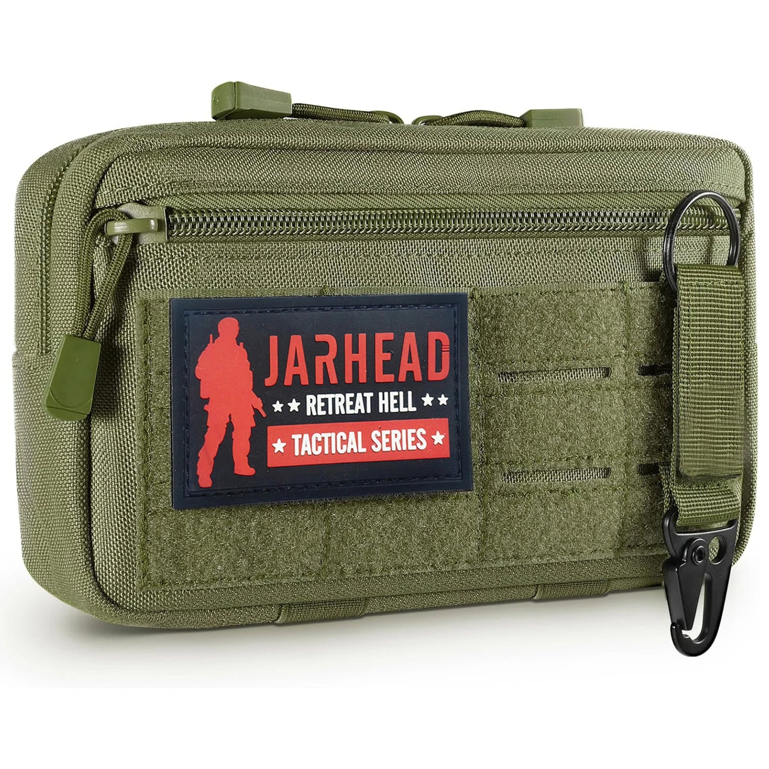 Tactical 1000D Laser Cut Molle Pouche Compact Water-Resistant Utility Admin Bag for Backpack Vest Duty Belt Hunting Accessory