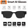AI Smart Glasses To Take Photos Videos 800W HD Camera Intelligent Translation Photo-taking And Object Recognition Smart Glasses