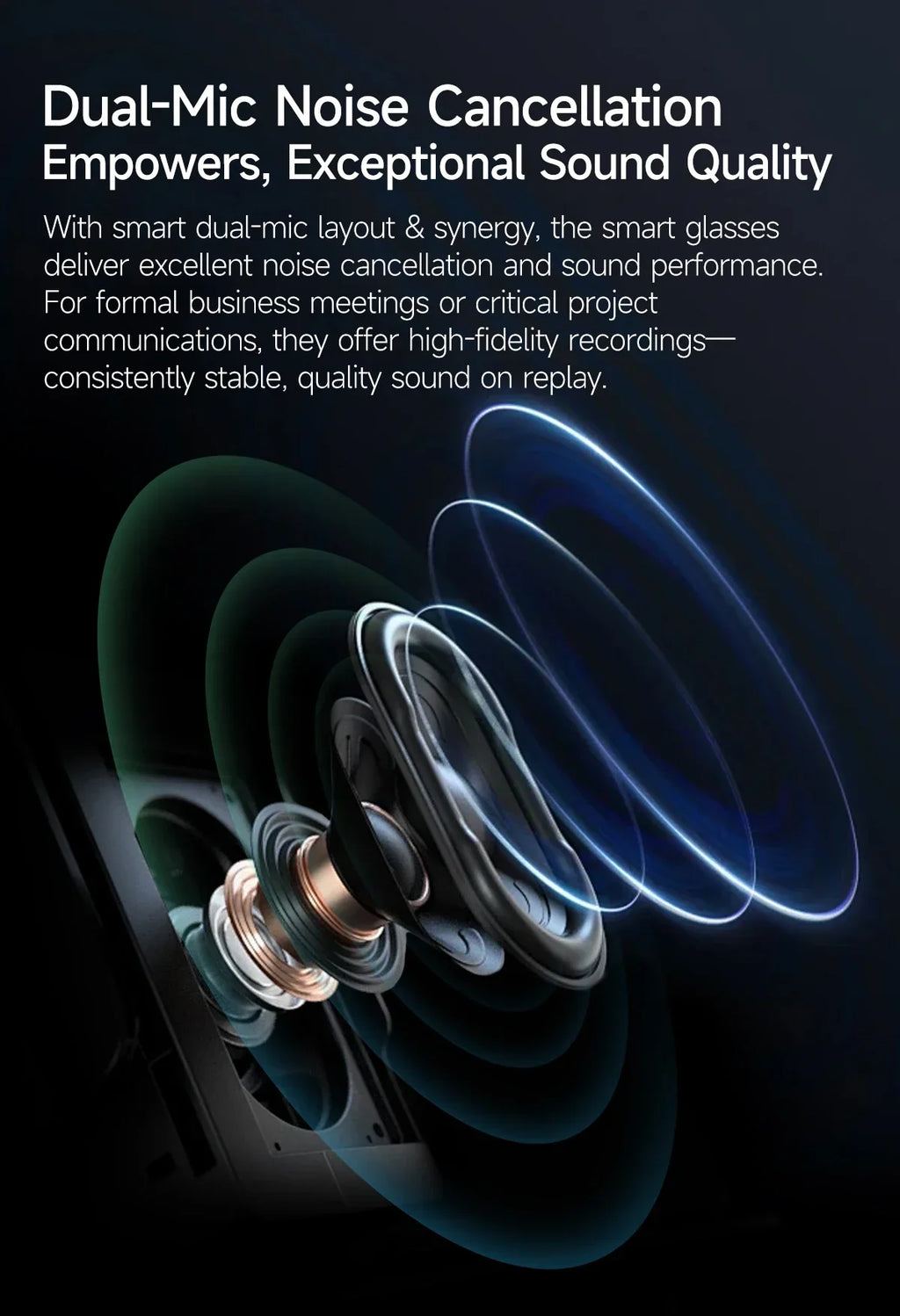 AI Smart Glasses To Take Photos Videos 800W HD Camera Intelligent Translation Photo-taking And Object Recognition Smart Glasses