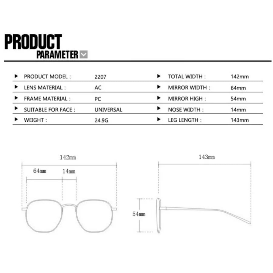 1PC Men’s Fashion Eyeglasses, New Model, Pilot Frame, Classic Business, Personalized, Trendy, Mature, Sturdy, Basic Style, Daily