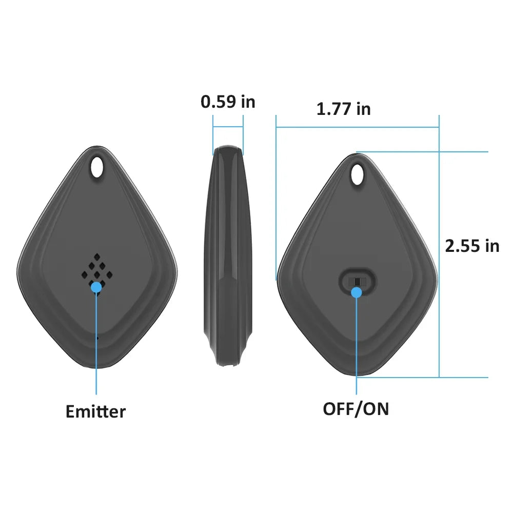 Electronic Mosquito Repeller Ultrasonic Pest Repeller for Child Pet Portable Pest Insect Fly Mouse Summer Camping Hiking Kitchen